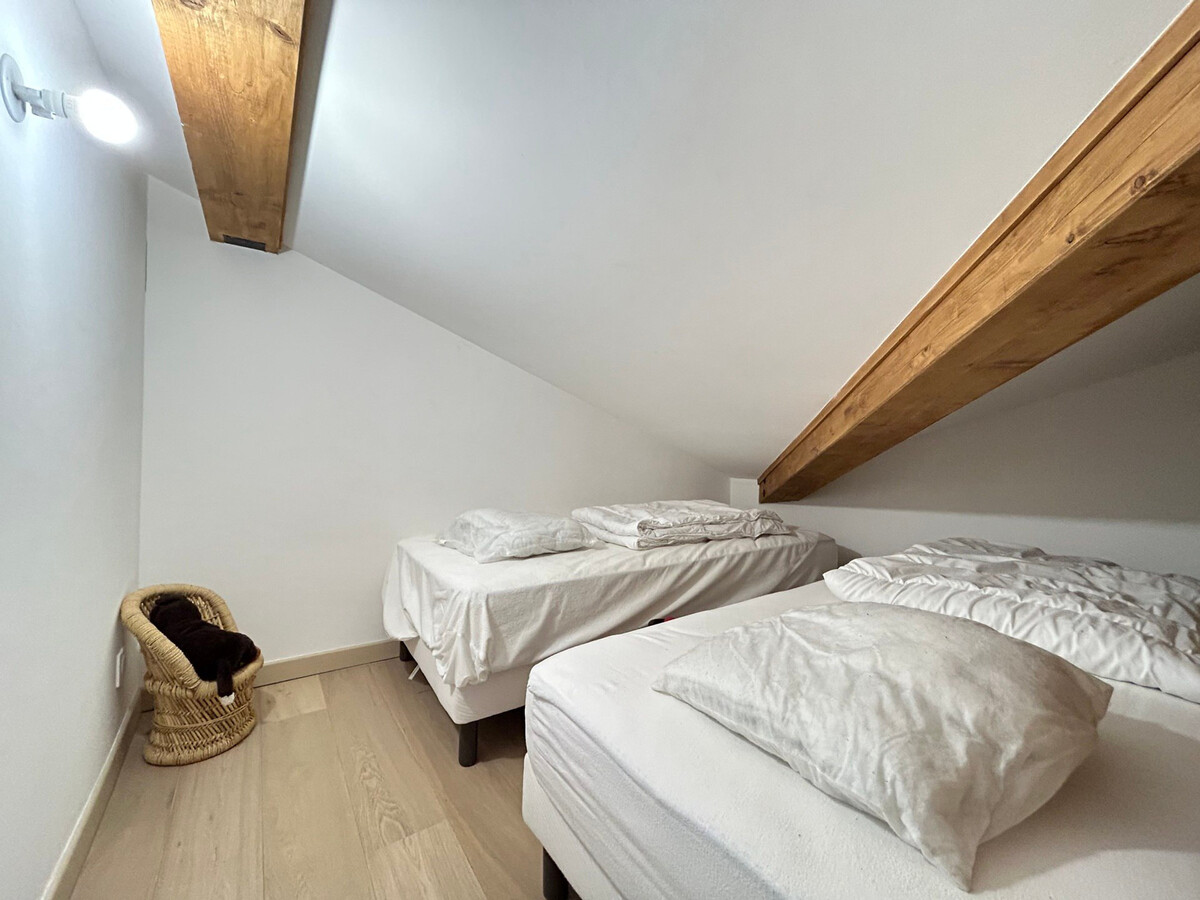 Duplex 8 pers. vue Mont-Chéry, parking, WiFi aux Gets - Photo 8