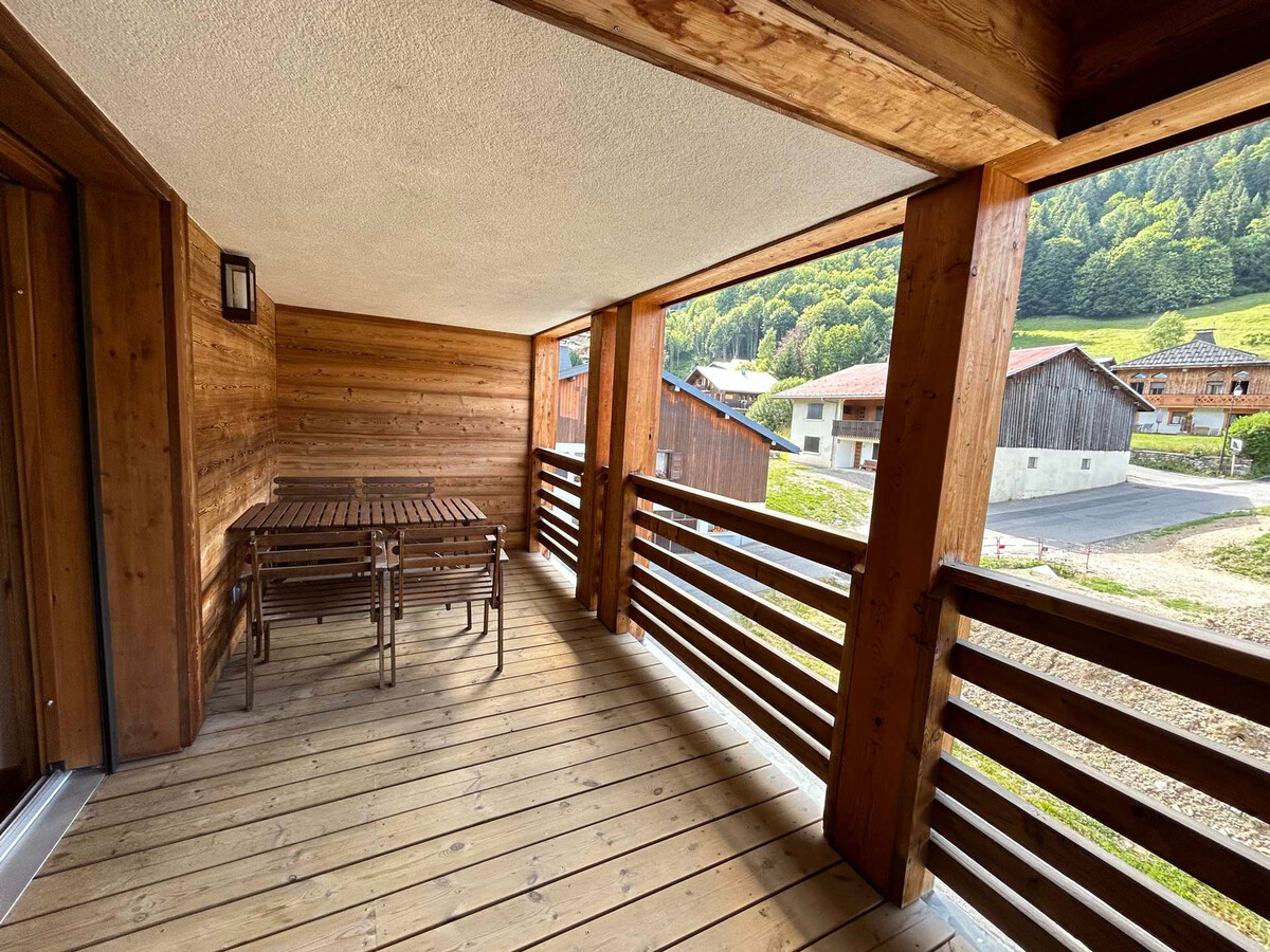 Duplex 8 pers. vue Mont-Chéry, parking, WiFi aux Gets - Photo 11