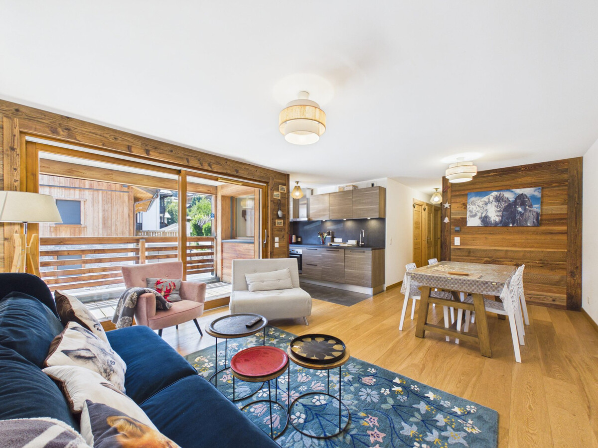 Appartement 61 m² aux Gets, 2 chambres, terrasse et parking - Photo 4