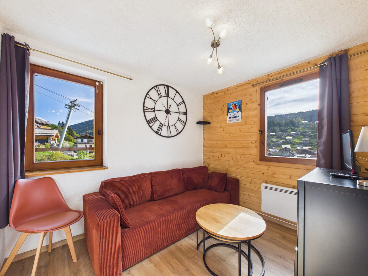 Appartement 4-6 pers. aux Gets, vue station et balcon - Photo 2