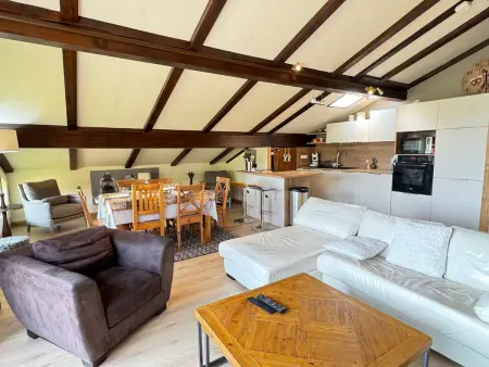 Appartement 6 pers. aux Gets, balcon vue pistes et garage : photo 5