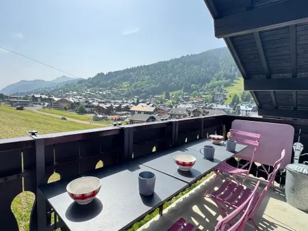 Appartement 6 pers. aux Gets, balcon vue pistes et garage : photo 12