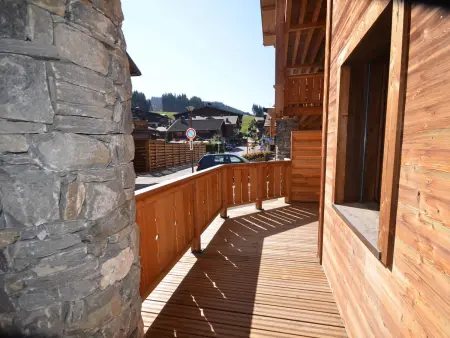 Appartement 6 pers. centre Les Gets, terrasse 19 m² : photo 6