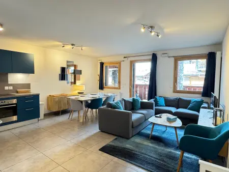 Appartement 6 pers. centre Les Gets, terrasse 19 m² : photo 15