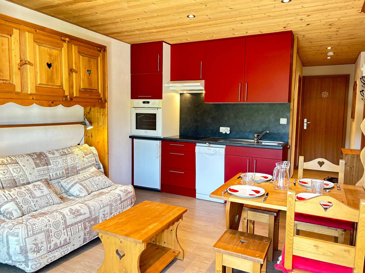 Studio 25 m² aux Gets, 4 couchages, balcon sud-est - Photo 1