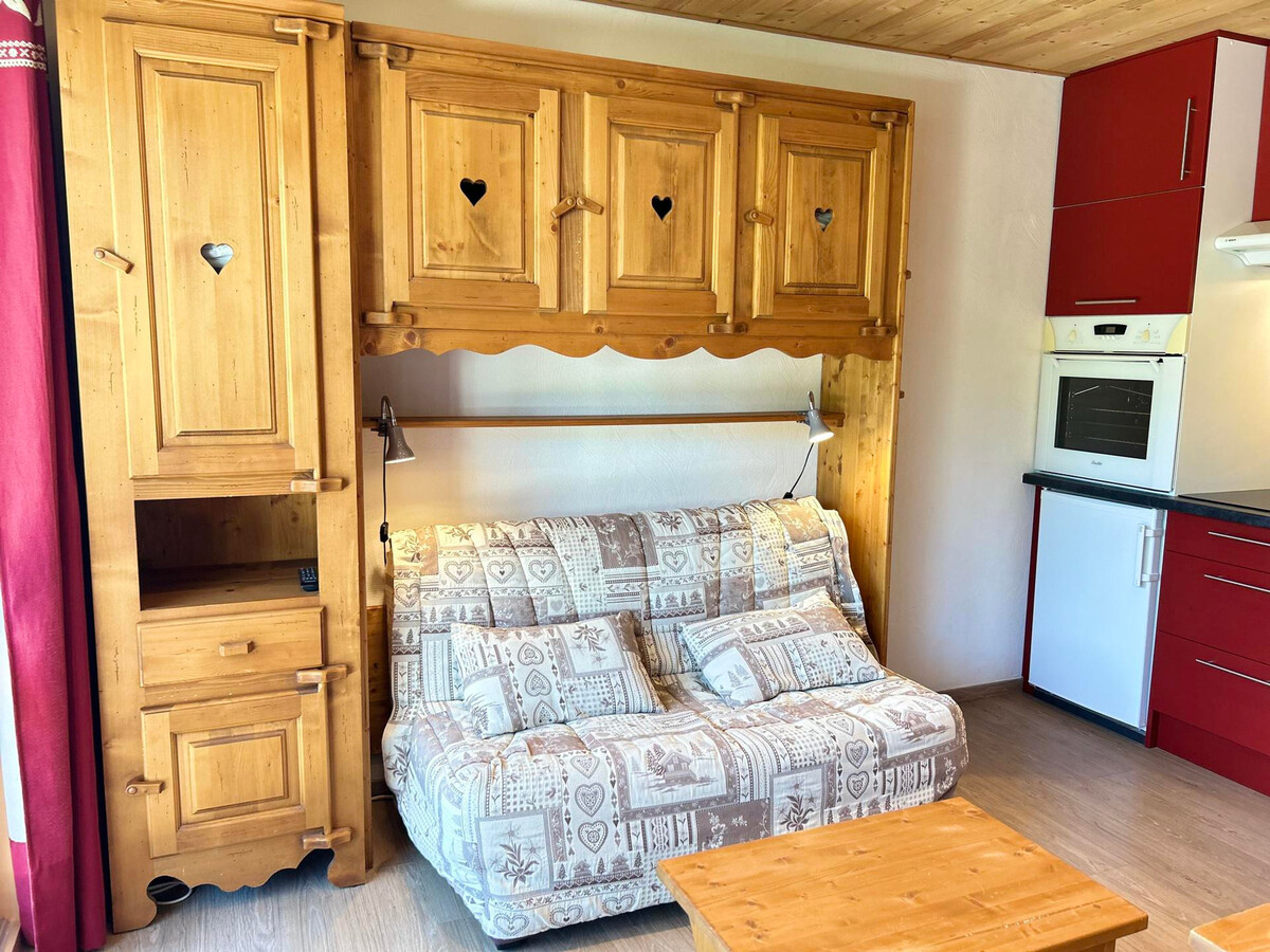 Studio 25 m² aux Gets, 4 couchages, balcon sud-est - Photo 3