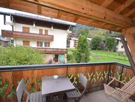 Studio Charmant aux Gets, Centre et Pistes à Pied, Balcon Sud-Ouest : photo 6