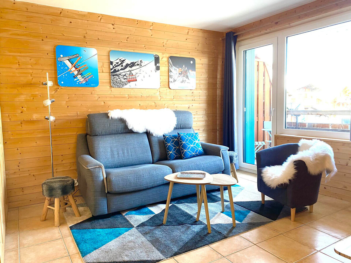 Appartement front de neige aux Gets, 2 ch, balcon vue pistes - Photo 1