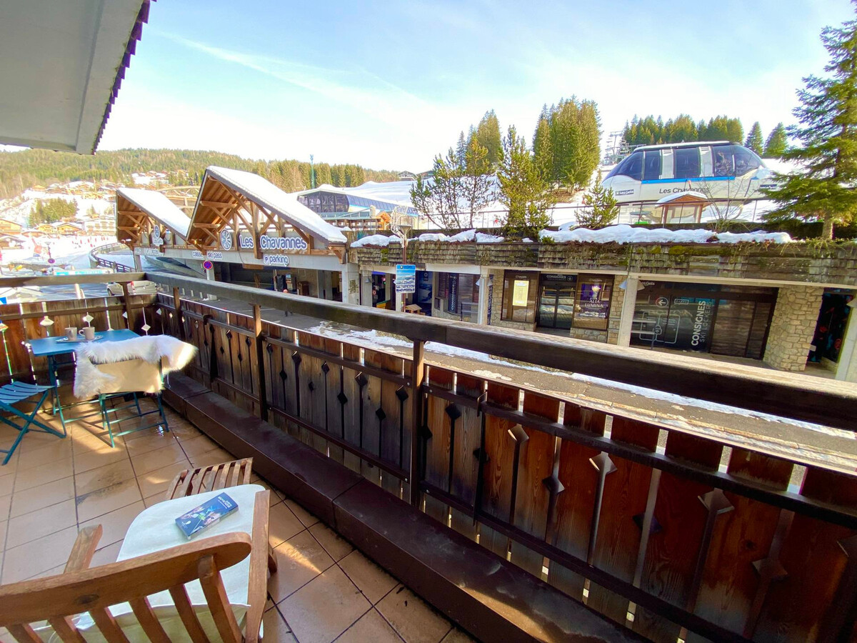 Appartement front de neige aux Gets, 2 ch, balcon vue pistes - Photo 9
