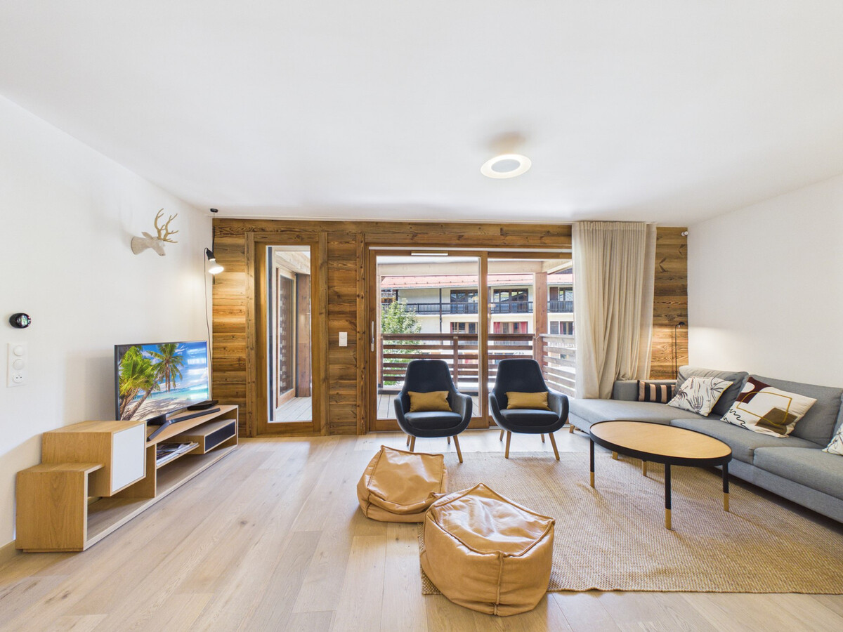 Duplex 86m² au cœur des Gets, 3 chambres, spa et parking - Photo 1