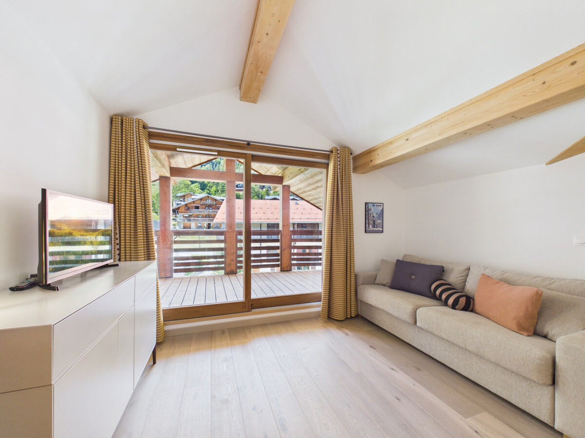 Duplex 86m² au cœur des Gets, 3 chambres, spa et parking - Photo 14