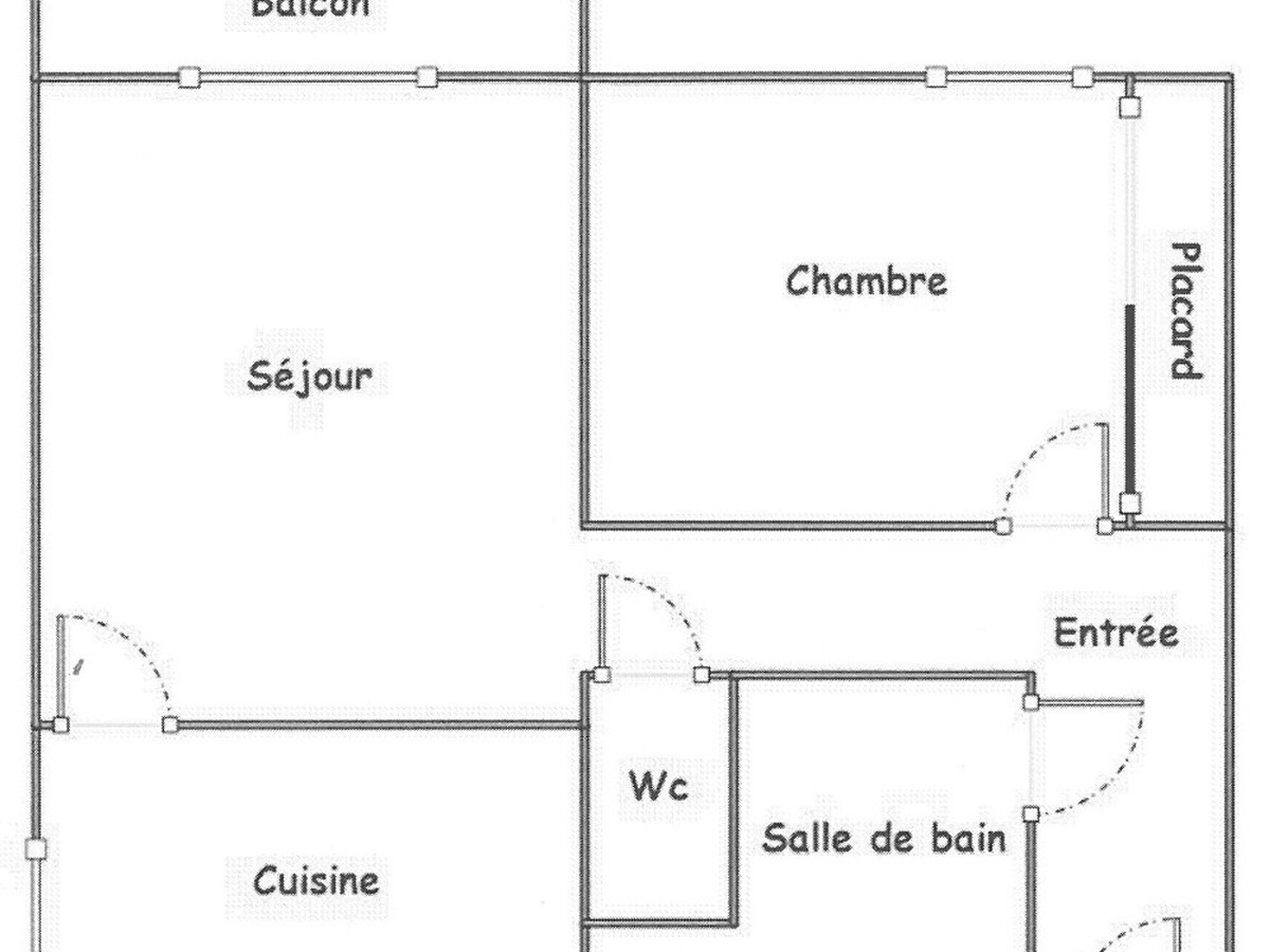 T2 35m² balcon, parking privé, centre Luchon - Photo 12