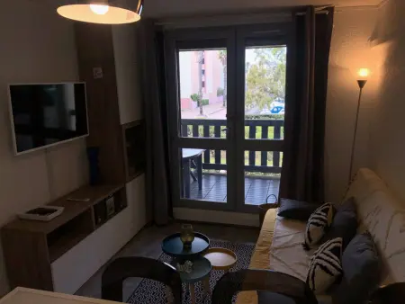 Appartement 2 pièces climatisé Port Leucate, vue port - Photo 5