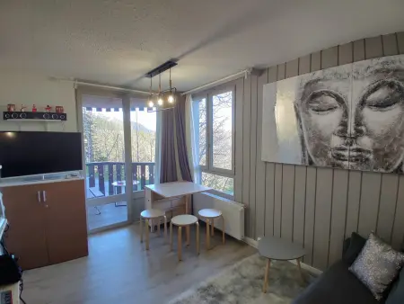 Studio 4 personnes à Pra-Loup, 100 m des pistes : photo 2