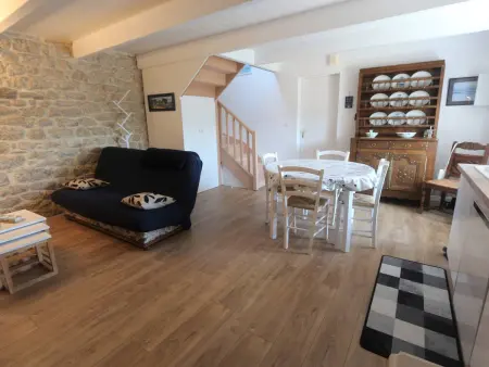 T2 duplex rénové avec jardin privé, vue port à Combrit - Photo 8