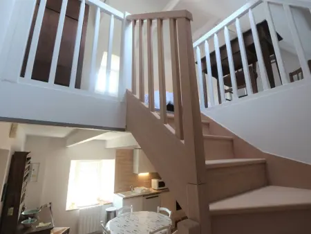 T2 duplex rénové avec jardin privé, vue port à Combrit - Photo 14