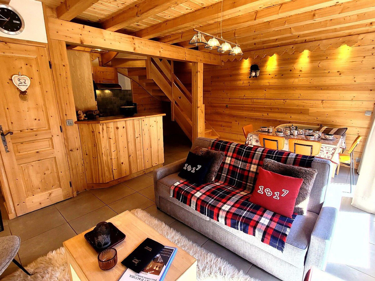 Duplex 3* aux Gets : terrasse, jardin privé, 6 pers - Photo 4