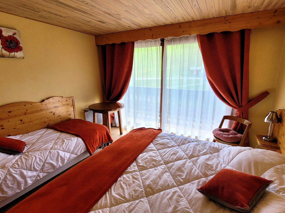 Appartement 10 pers, balcon vue pistes, skis aux pieds aux Gets - Photo 10