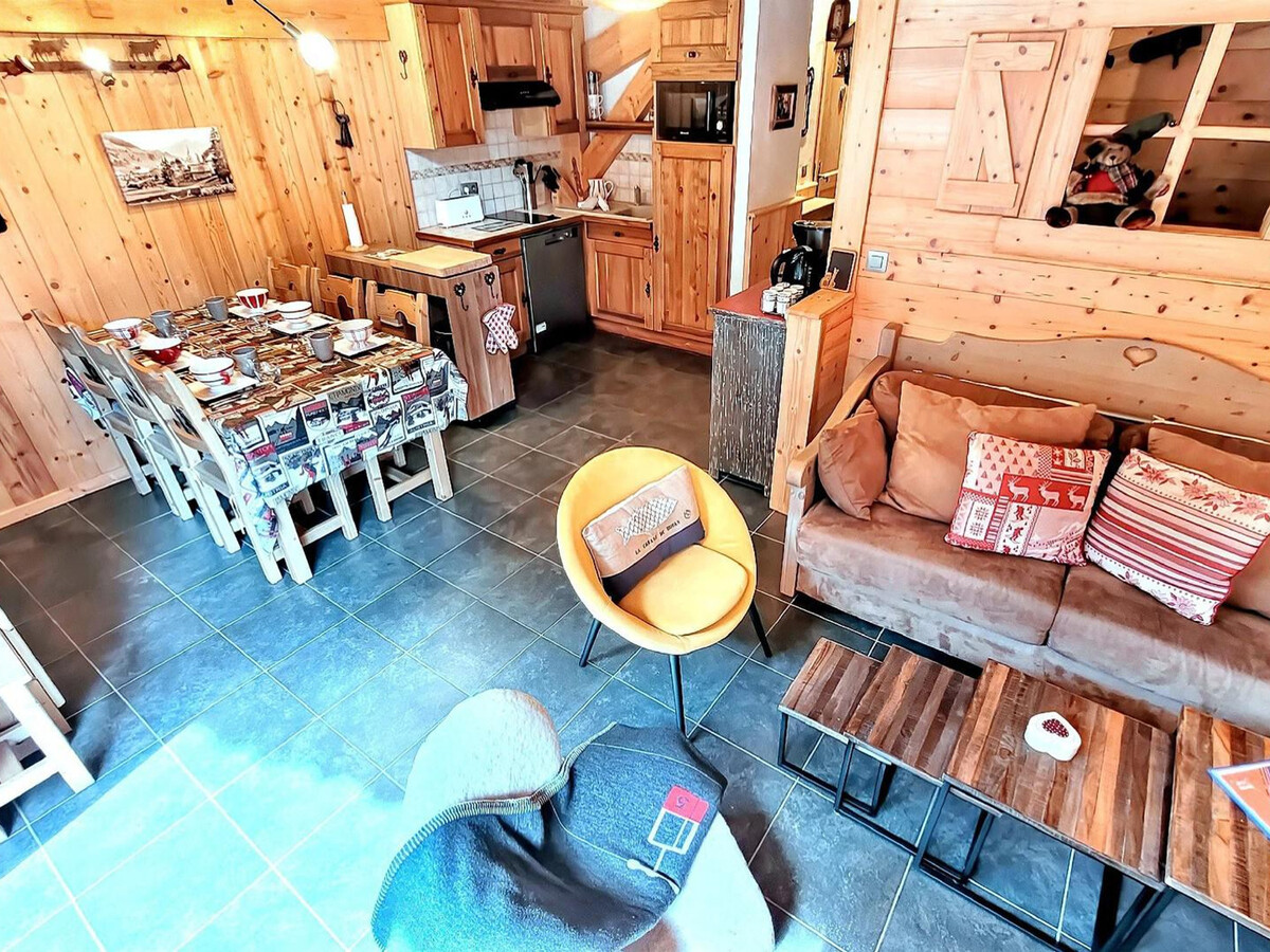 Appartement chalet 40 m² aux Gets, 4-5 pers, garage - Photo 4