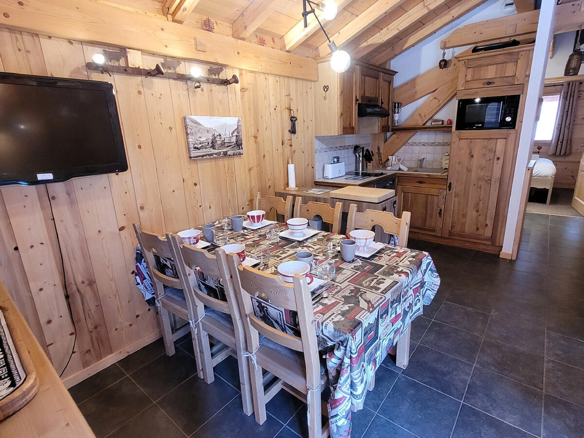 Appartement chalet 40 m² aux Gets, 4-5 pers, garage - Photo 5