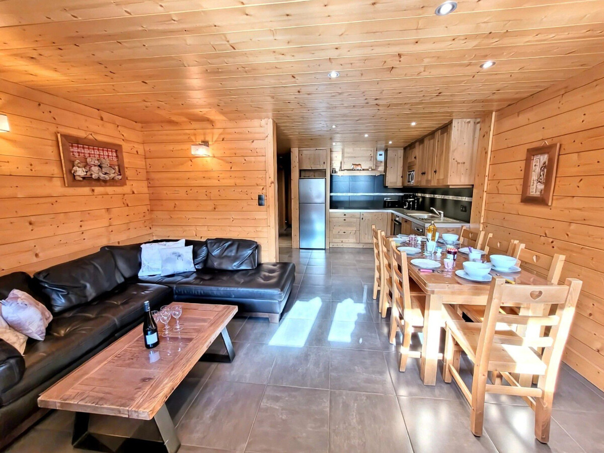 T3+cabine 71 m² aux Gets, vue pistes et village - Photo 11