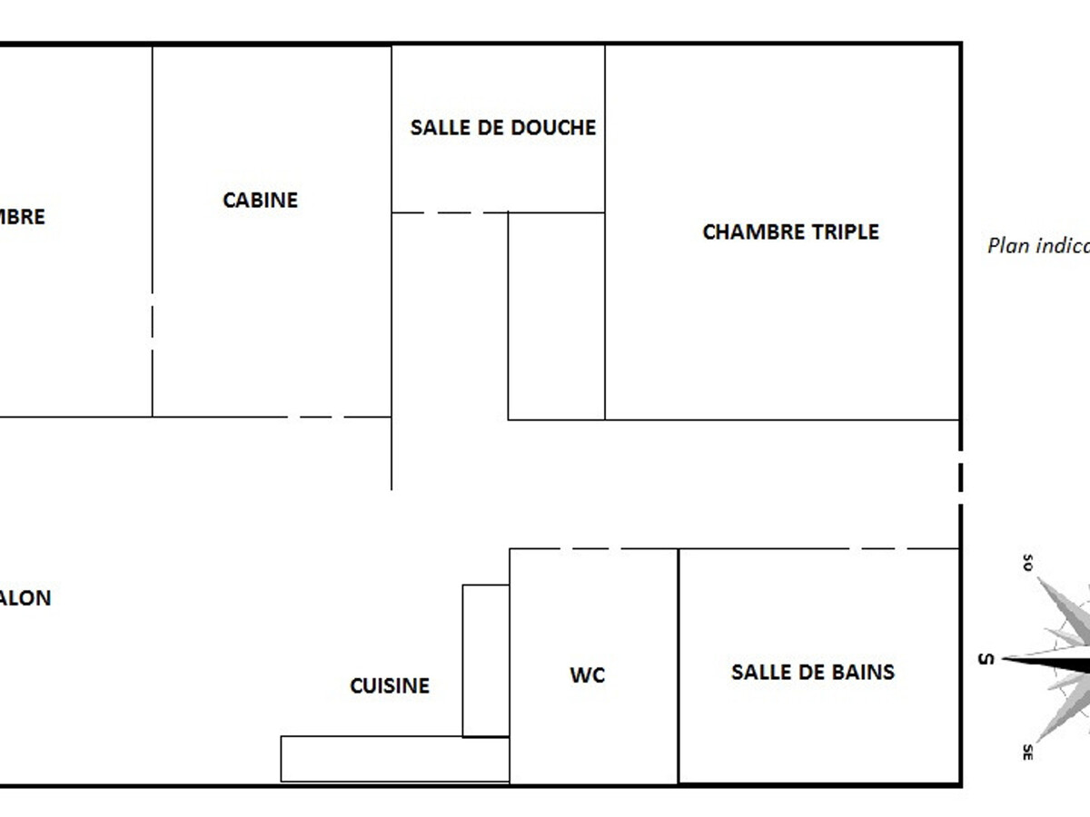 T3+cabine 71 m² aux Gets, vue pistes et village - Photo 13