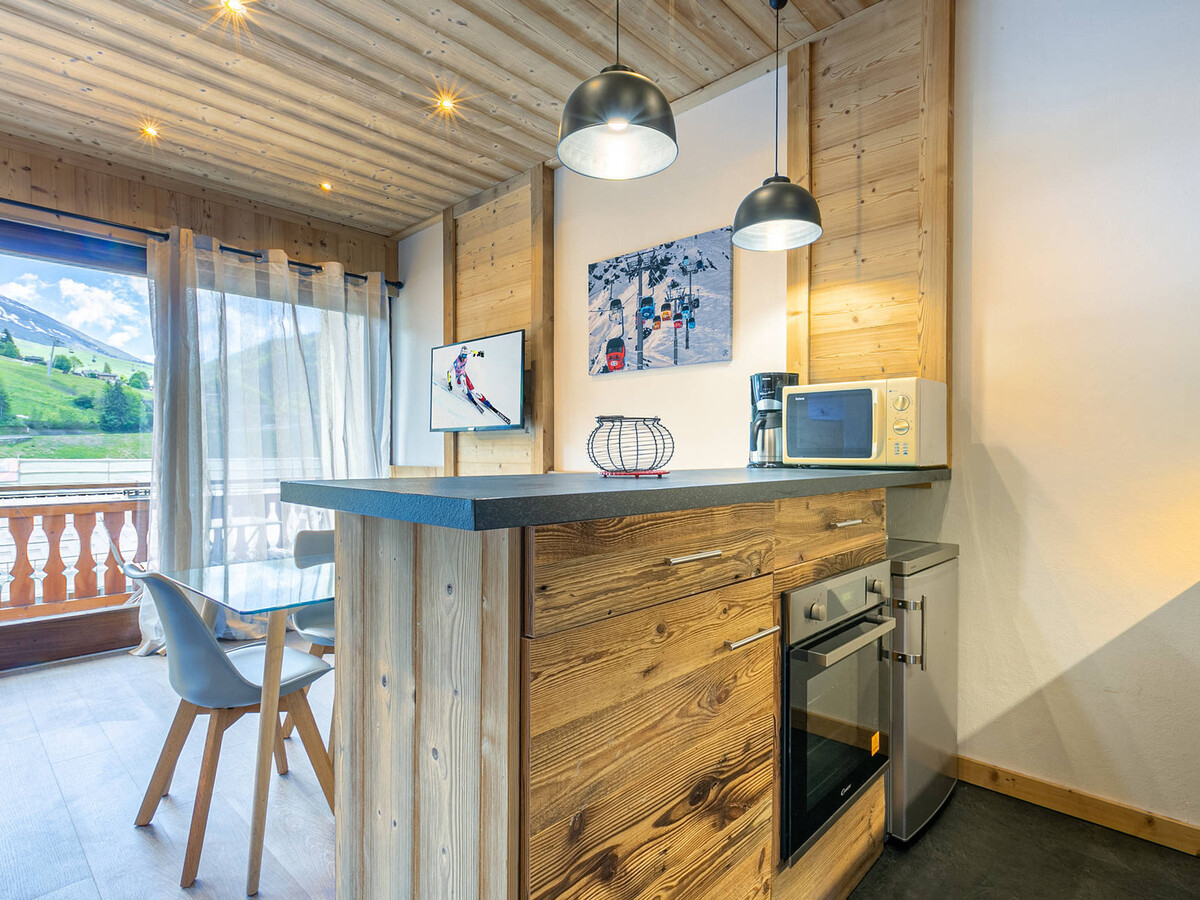 Studio cabine 4 pers avec balcon vue montagne, parking - Photo 5