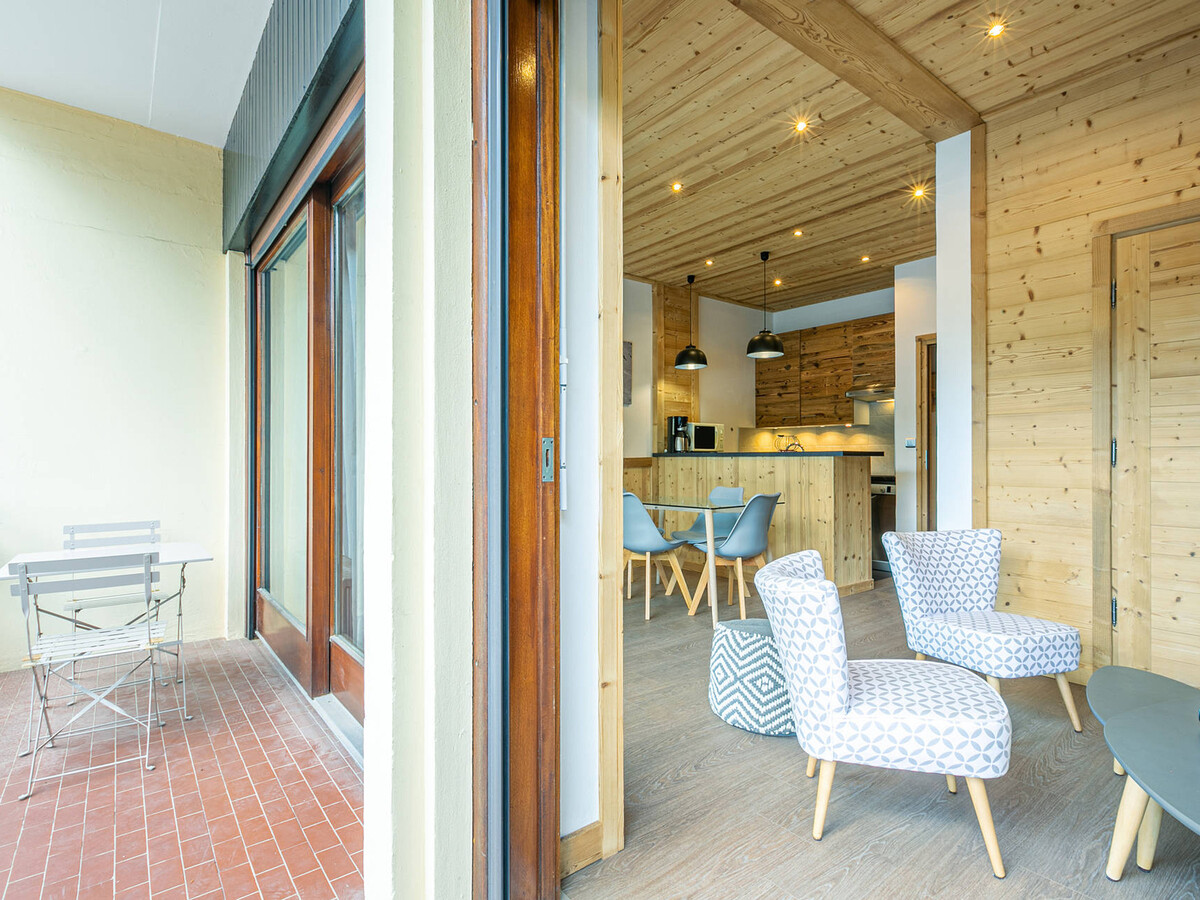Studio cabine 4 pers avec balcon vue montagne, parking - Photo 7