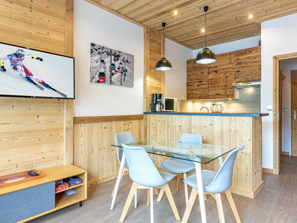 Studio cabine 4 pers avec balcon vue montagne, parking - Photo 10