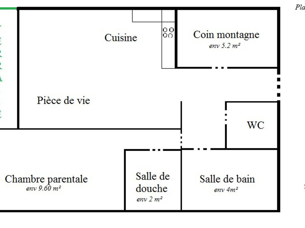 T2 cabine avec piscine, sauna et hammam aux Gets - Photo 12