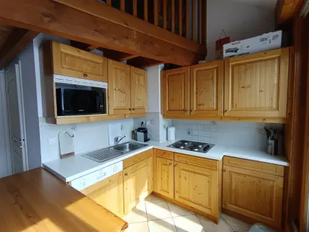 Duplex lumineux avec vue montagne à Montgenèvre, 6 personnes : photo 4