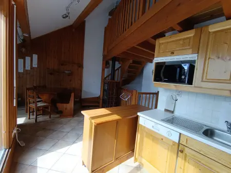 Duplex lumineux avec vue montagne à Montgenèvre, 6 personnes : photo 11
