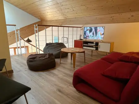 Duplex moderne au cœur de Samoëns, balcon vue montagne : photo 10