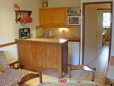 Appartement 2 pièces cabine traversant, garage et animaux acceptés : photo 2