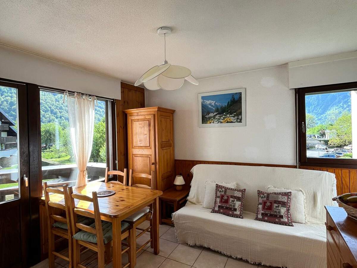 Appartement 2 pièces Samoëns, animaux gratuits, garage et balcon - Photo 1