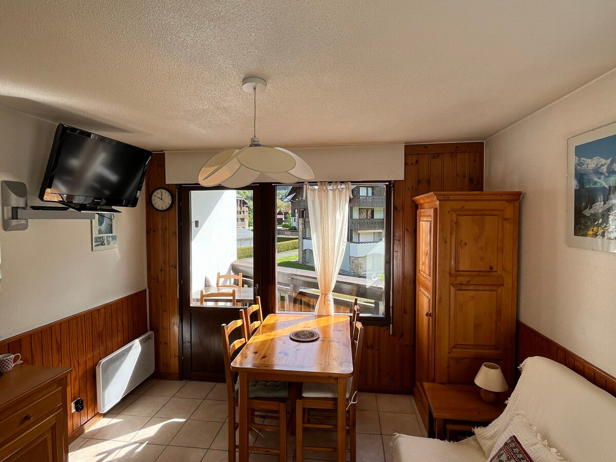 Appartement 2 pièces Samoëns, animaux gratuits, garage et balcon - Photo 5