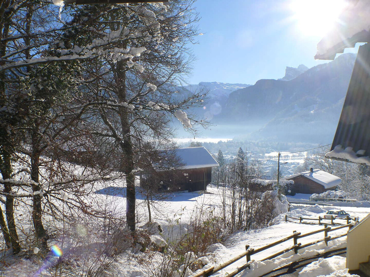 Studio 21 m² terrasse vue forêt pour 4 à Samoëns - Photo 7