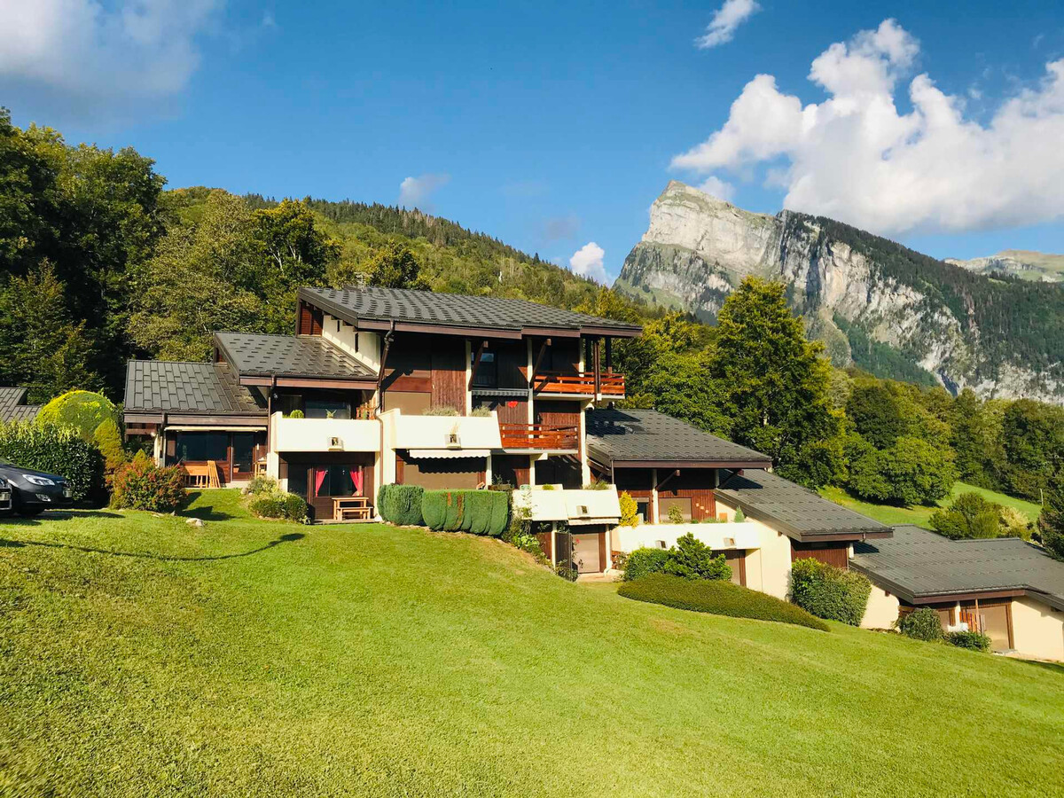 Studio 21 m² terrasse vue forêt pour 4 à Samoëns - Photo 10