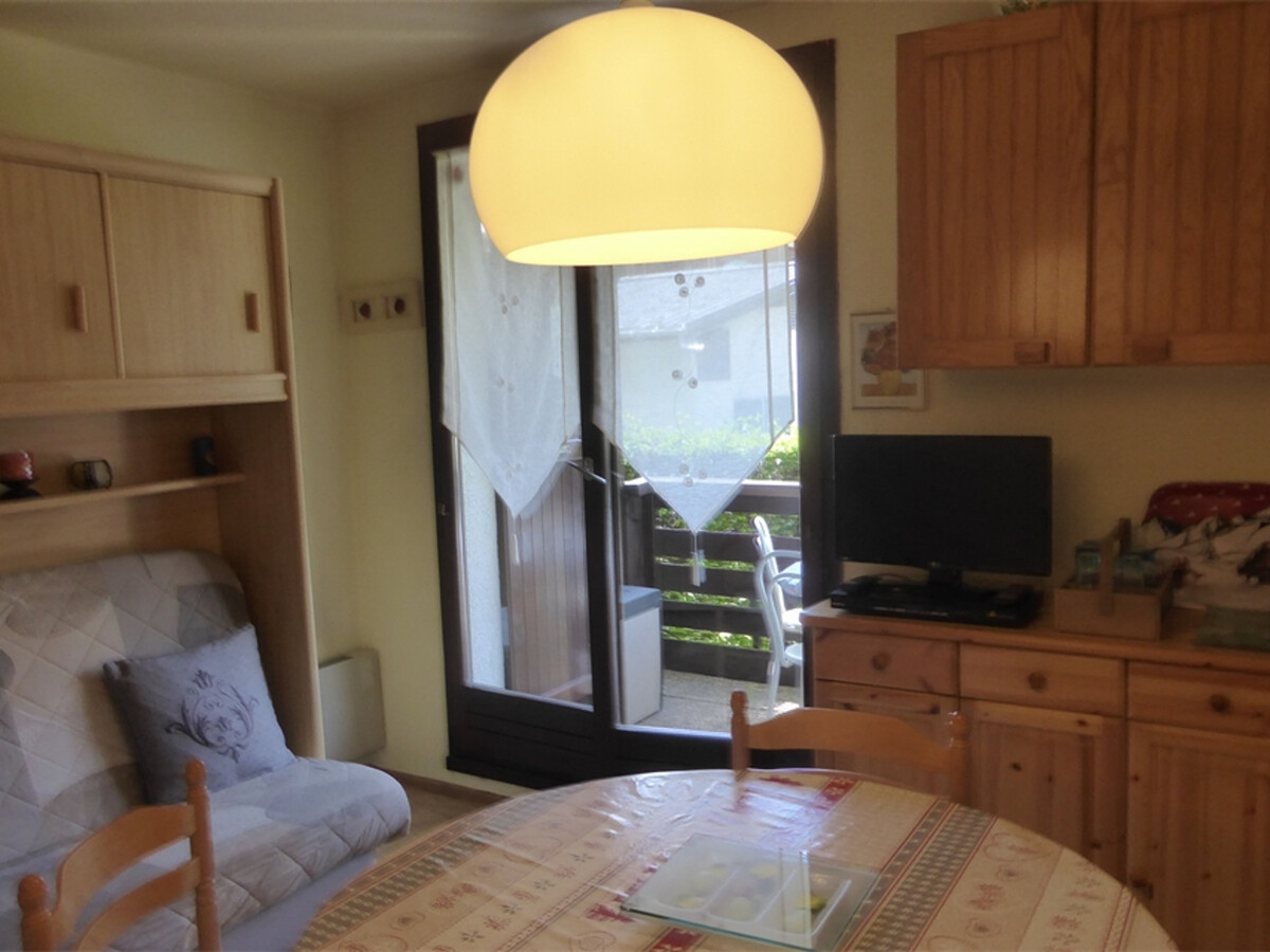 Studio 17m² centre Samoëns, balcon montagne, animaux OK - Photo 3