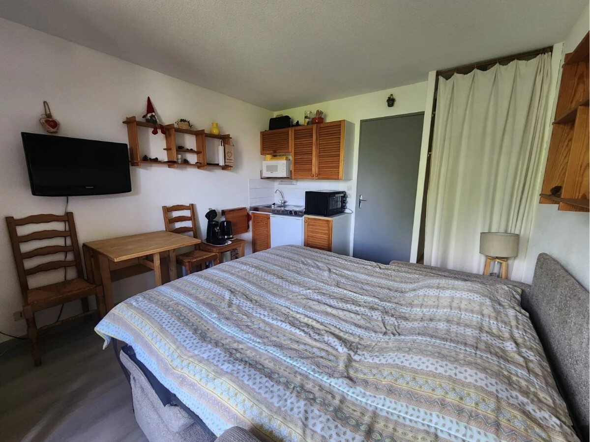 Studio 19 m² centre Samoëns, balcon montagne, animaux OK - Photo 3