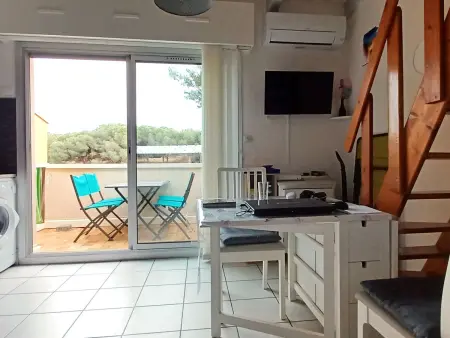 T2 mezzanine climatisé à 1 km de la mer, Cap d'Agde : photo 2