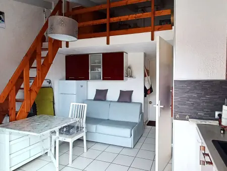 T2 mezzanine climatisé à 1 km de la mer, Cap d'Agde : photo 3
