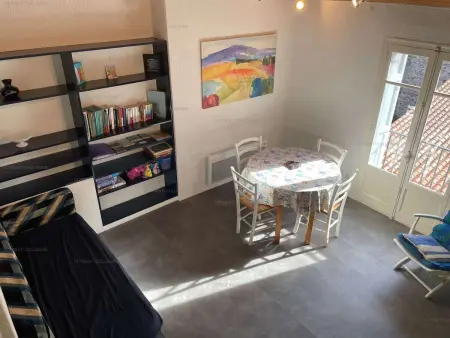 Location maison à Collioure, Atypique appartement à Collioure, 5 pers, face plage