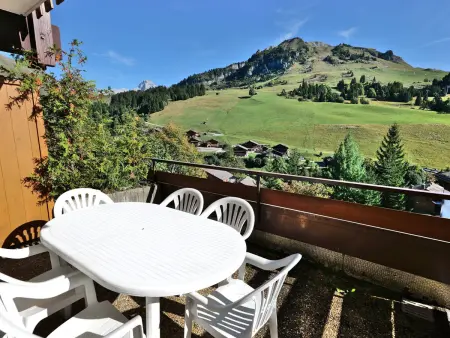 Appartement 40m² vue pistes au Chinaillon, grande terrasse sud : photo 2
