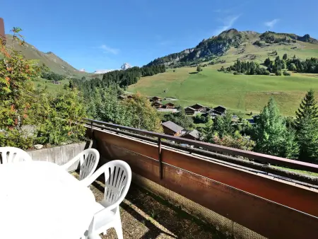 Appartement 40m² vue pistes au Chinaillon, grande terrasse sud : photo 3