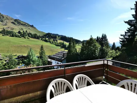 Appartement 40m² vue pistes au Chinaillon, grande terrasse sud : photo 4