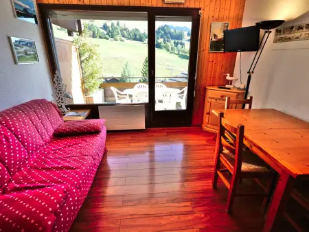 Appartement 40m² vue pistes au Chinaillon, grande terrasse sud : photo 18