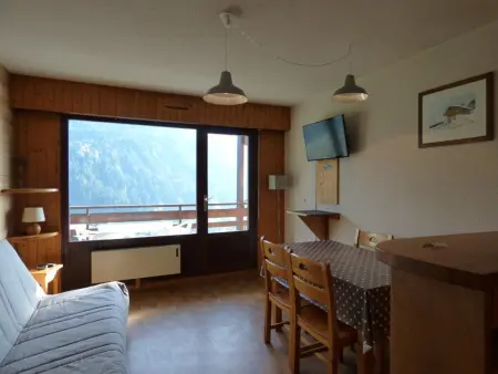 Location appartement à Le Grand Bornand, Studio cosy avec balcon, arrêt navette à 50m