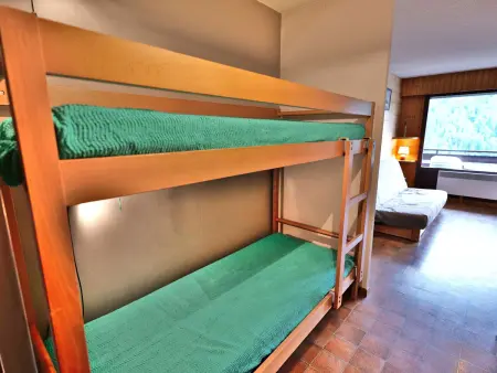 Studio cabine 4 pers. au Grand-Bornand, balcon sud : photo 8