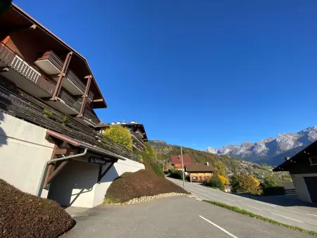 Studio cabine 4 pers. au Grand-Bornand, balcon sud : photo 19